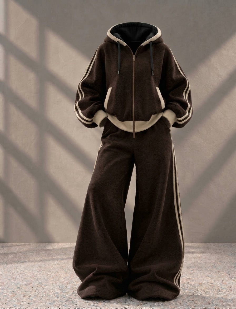 CH 6157 |Chakoor Retro Modern Hoodie With Genz Signature Trouser