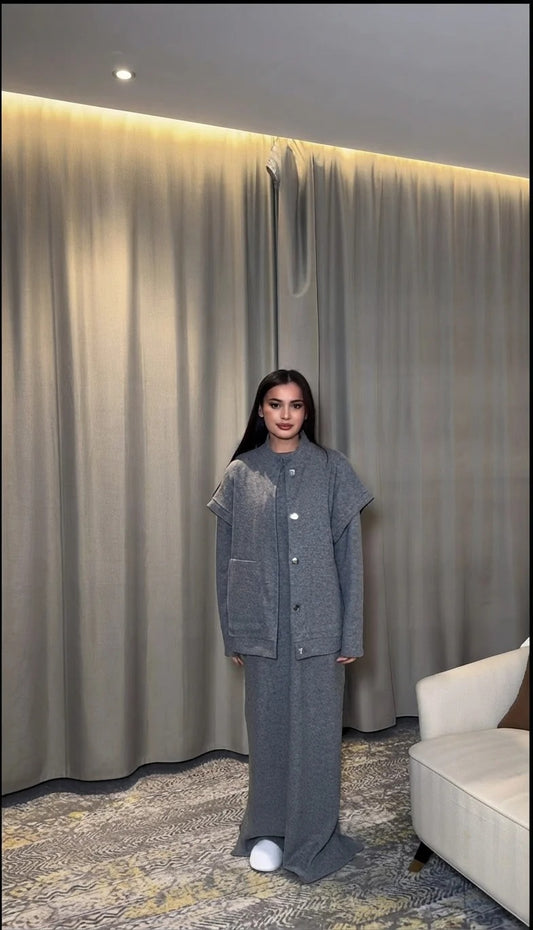 CH - 6142 |Chakoor| Winter Curve Duo Co-Ord Set