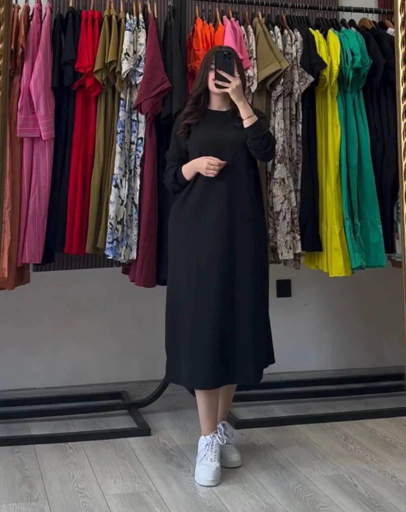 CH 592 - Longline Fleece Top For Winters - Chakoor