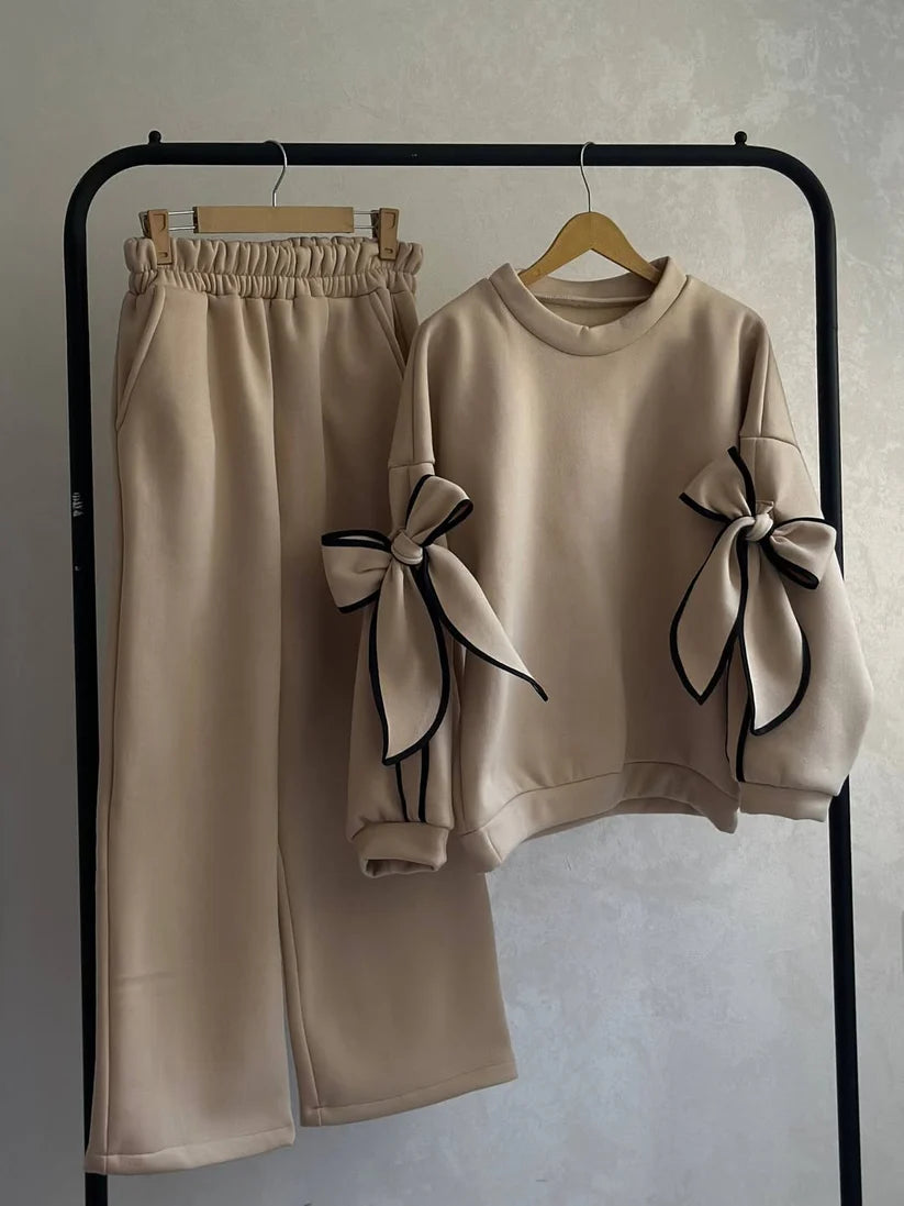CH 621 -Pookie Bow Co-Ord Set - Chakoor