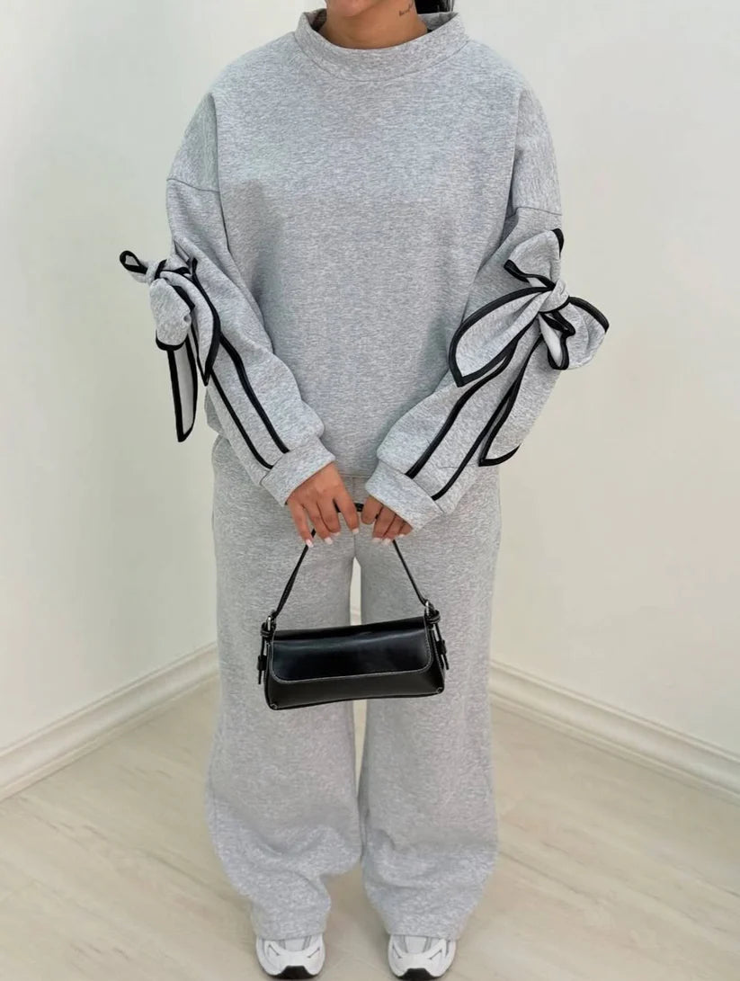 CH 621 -Pookie Bow Co-Ord Set - Chakoor