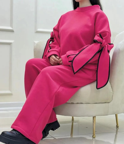 CH 621 -Pookie Bow Co-Ord Set - Chakoor