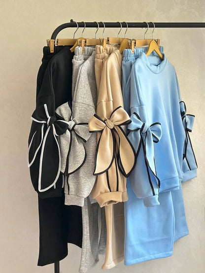CH 621 -Pookie Bow Co-Ord Set - Chakoor