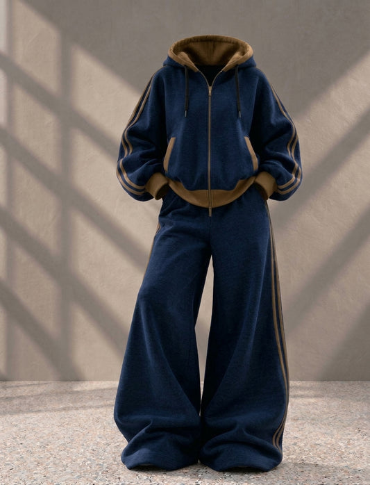 CH 6157 |Chakoor Retro Modern Hoodie With Genz Signature Trouser
