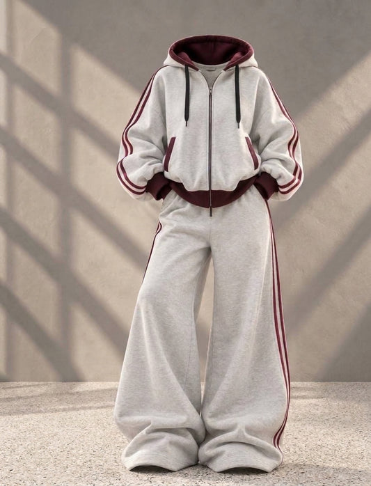 CH 6157 |Chakoor Retro Modern Hoodie With Genz Signature Trouser
