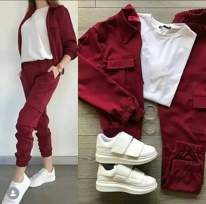 LY-11 Winter Pocket Style Tracksuit