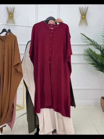 Ch # 520 Chakoor FrostFlow Flared Fleece Top