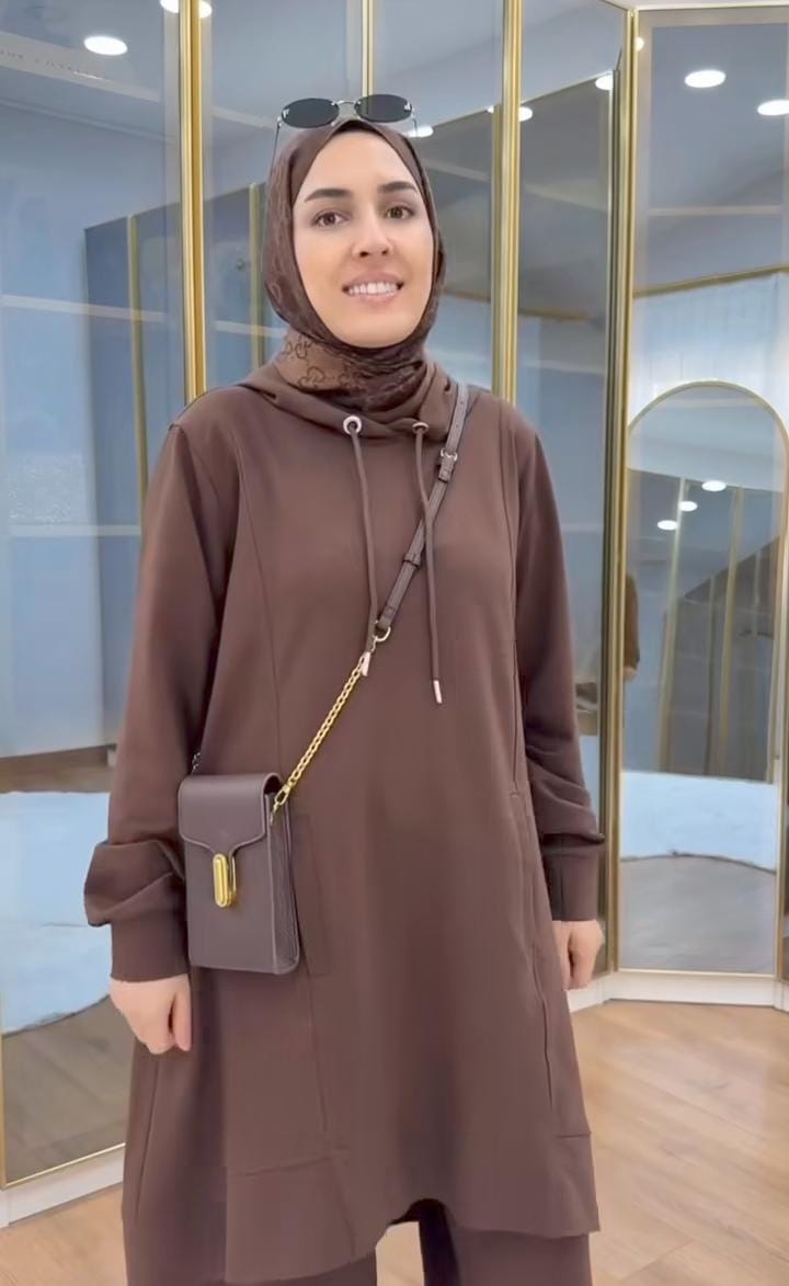 Ch # 620 - Women’s Two-Piece travelling Casual  Winter Fleece Outfit