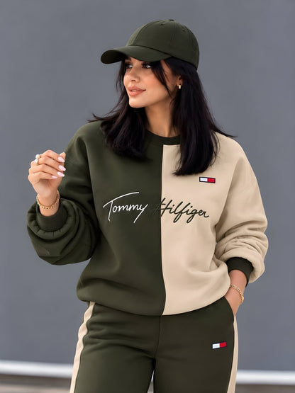 CH 6145 Chakoor Half-and-Half Winter Fleece Co-Ord Set