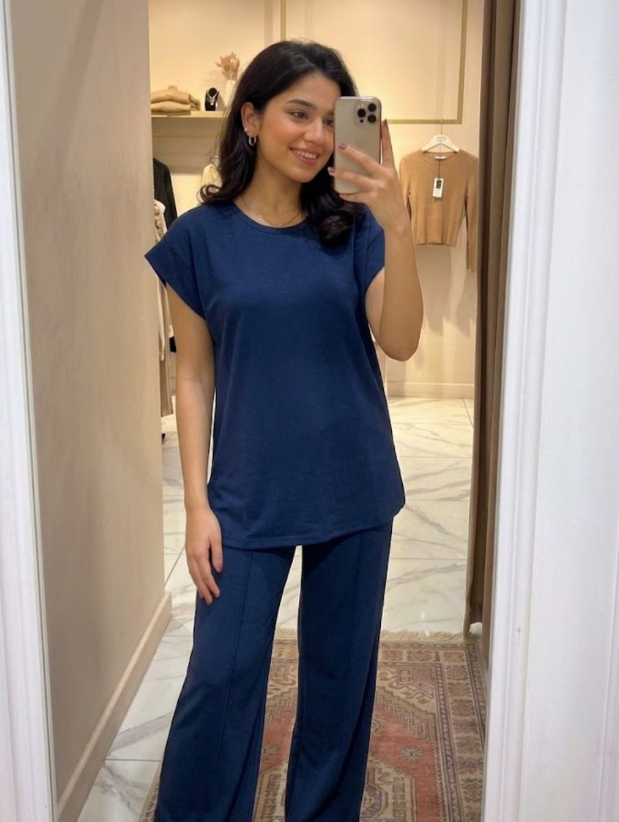 CH # 548 Cap Sleeves Top & Free-Fall Trouser