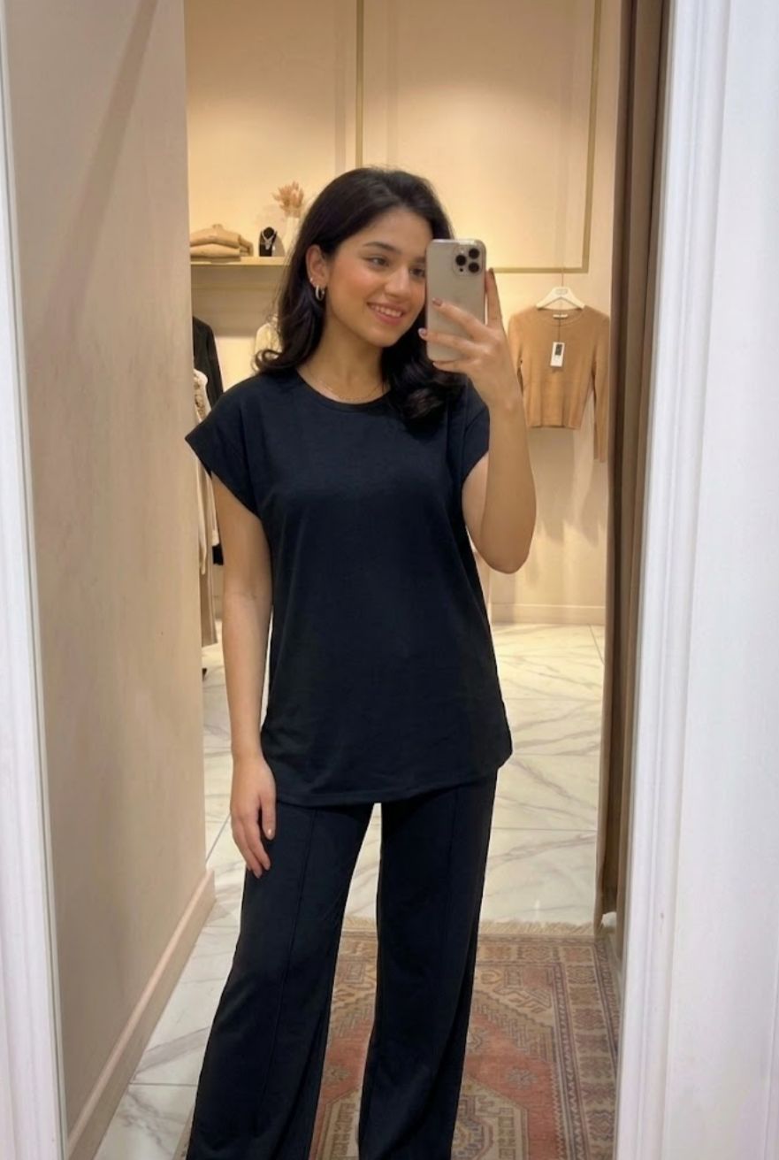 CH # 548 Cap Sleeves Top & Free-Fall Trouser