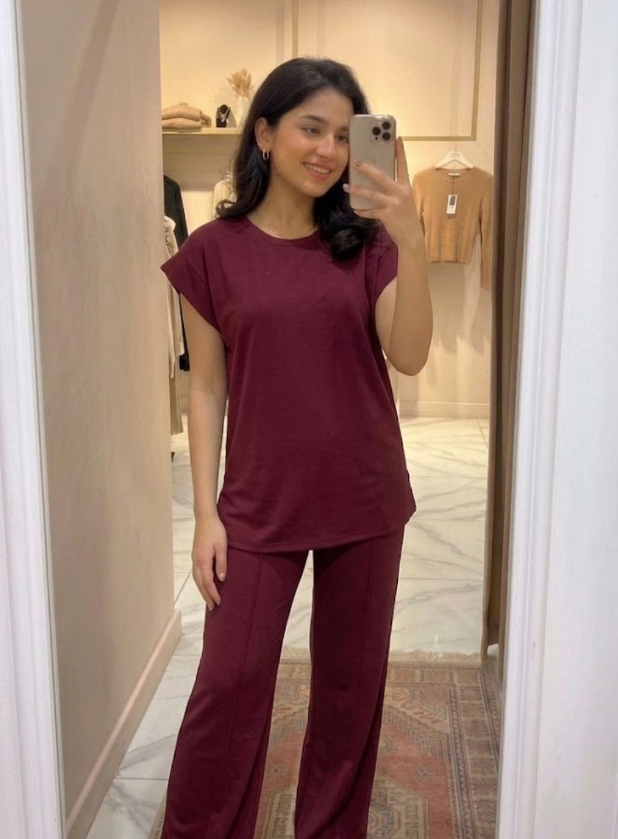 CH # 548 Cap Sleeves Top & Free-Fall Trouser
