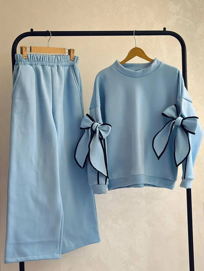 CH 621 -Pookie Bow Co-Ord Set - Chakoor