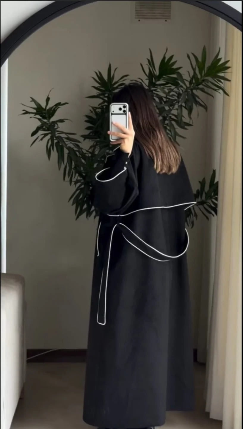 CH 6154 |Chakoor| Lady Boss Long Coat