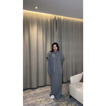 CH - 6142 |Chakoor| Winter Curve Duo Co-Ord Set