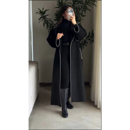 CH 6154 |Chakoor| Lady Boss Long Coat