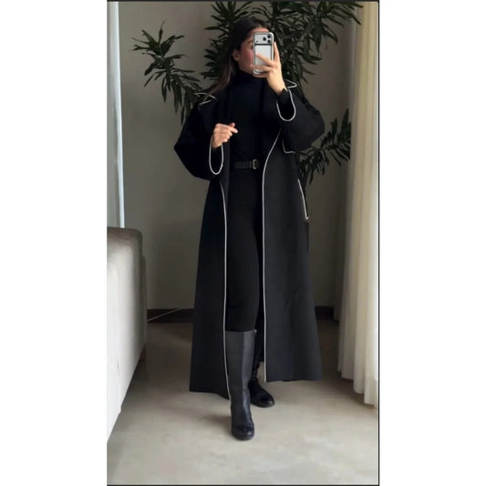 CH 6154 |Chakoor| Lady Boss Long Coat