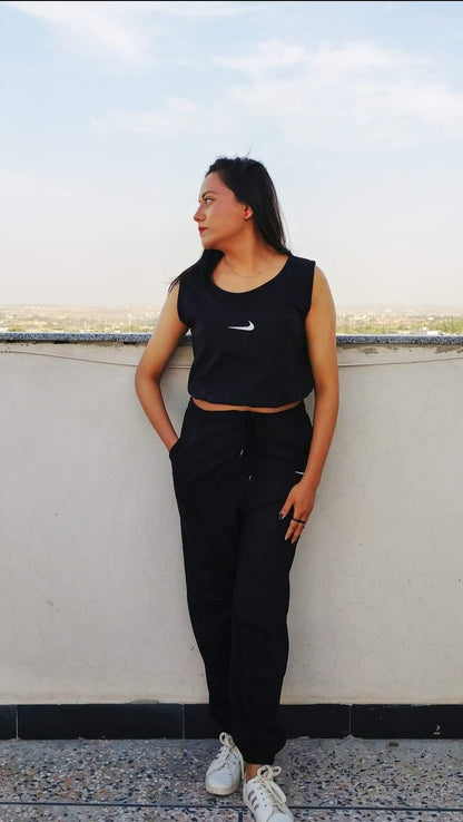 Ch # 417 women's short sling elastic top & Trouser