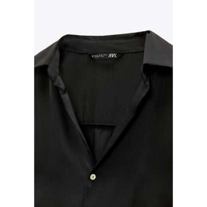 Chakoor Silk Effect Front Button Formal Shirt CHK # P51