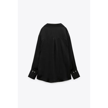 Chakoor Silk Effect Front Button Formal Shirt CHK # P51